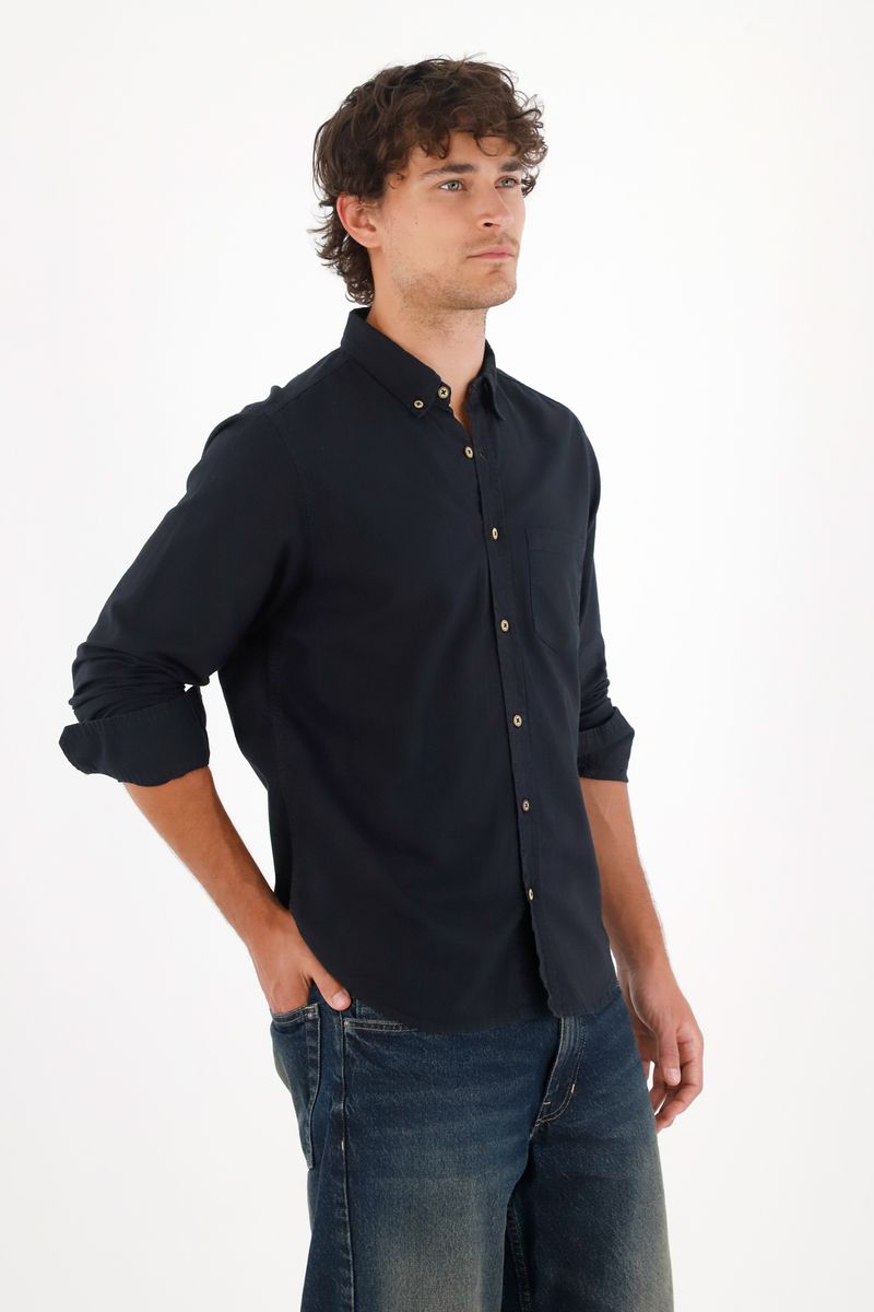 camisas-para-hombre-tennis-negro