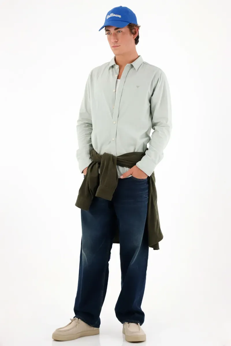 camisas-para-hombre-tennis-verde