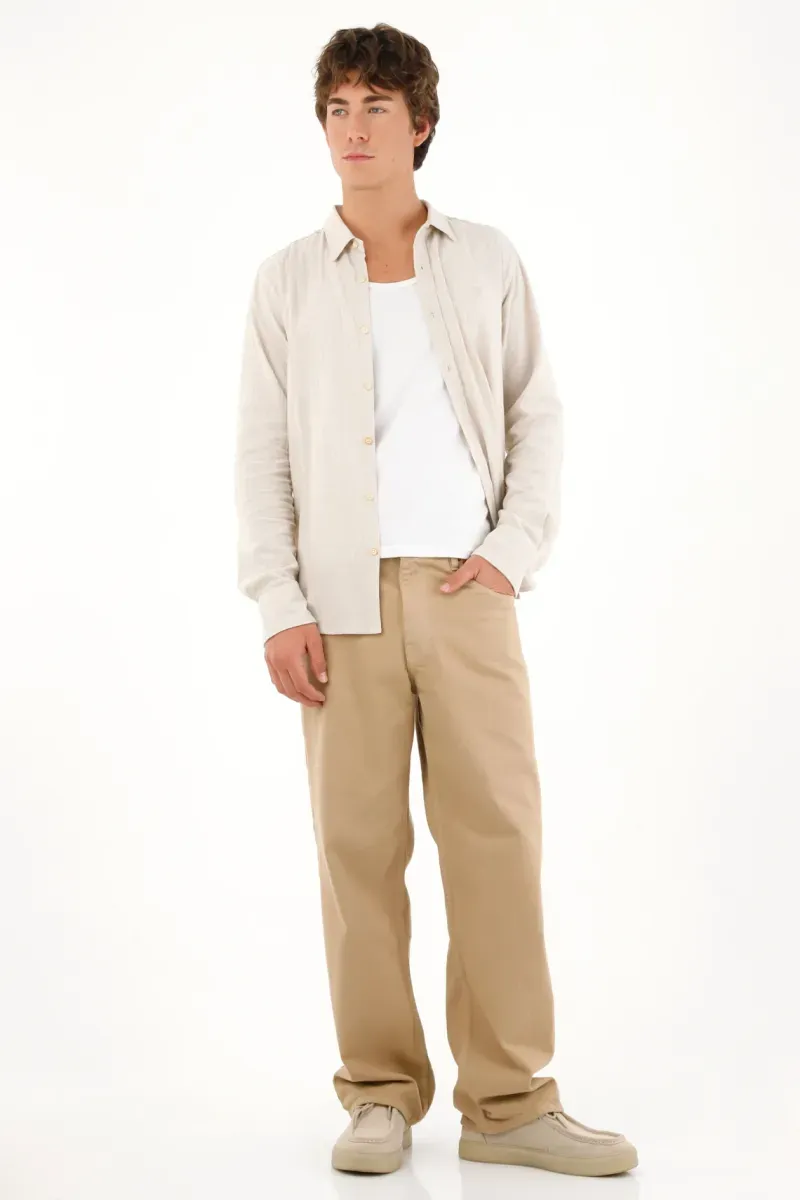 camisas-para-hombre-tennis-gris