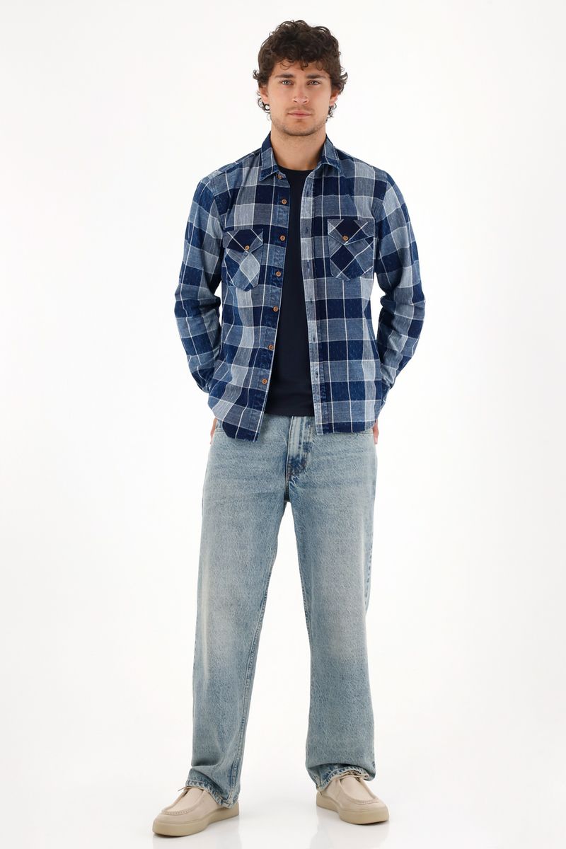 camisas-para-hombre-tennis-azul