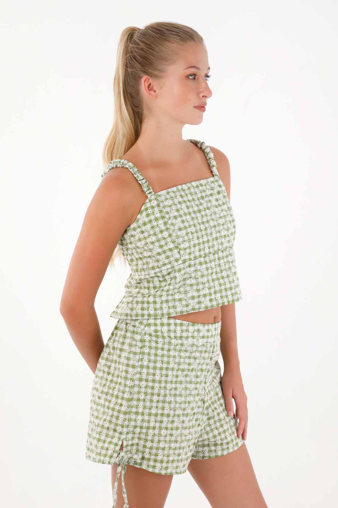 camisas-para-mujer-topmark-verde