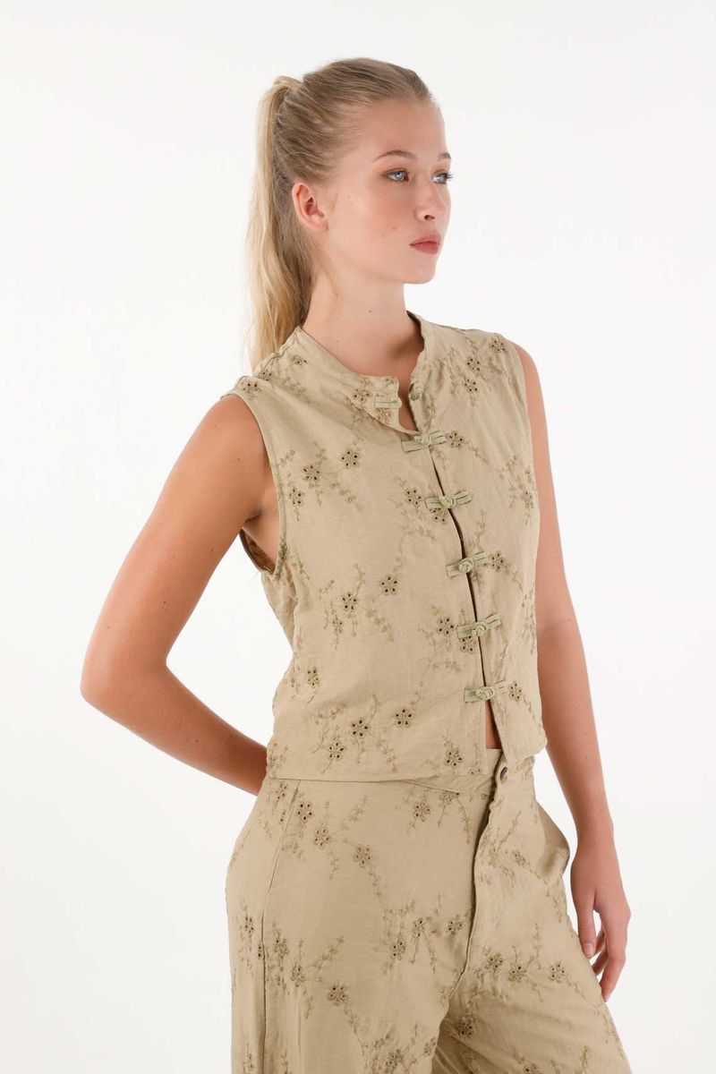 chaleco-para-mujer-topmark-verde