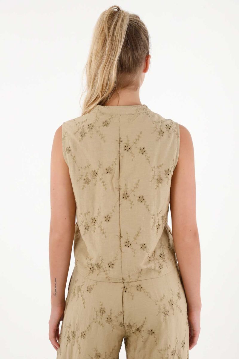 chaleco-para-mujer-topmark-verde