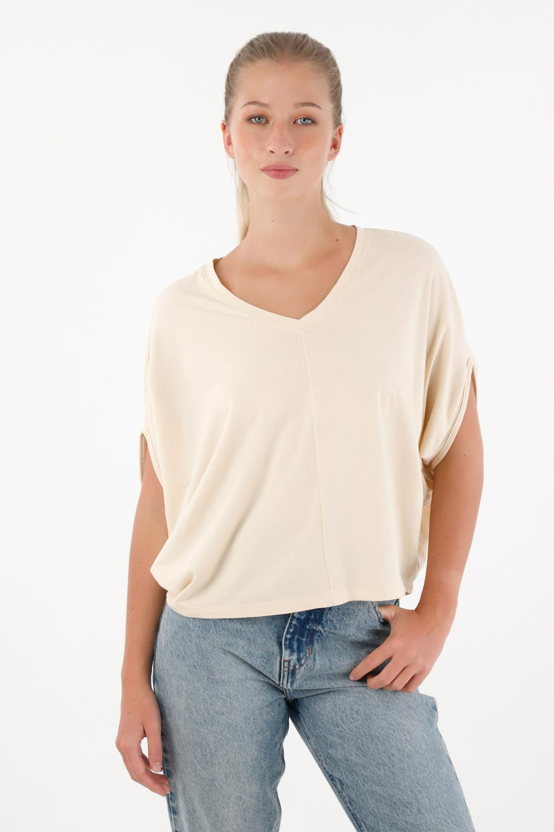 tshirt-para-mujer-topmark-crudo