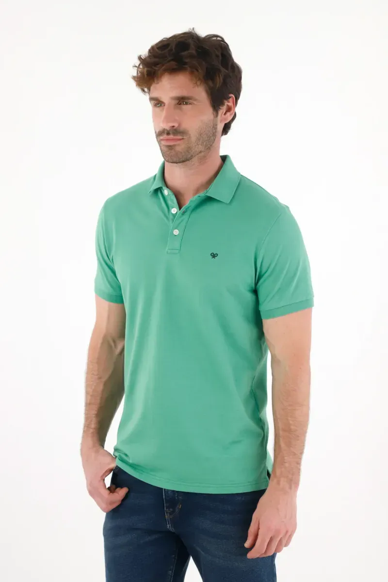 polos-para-hombre-tennis-verde