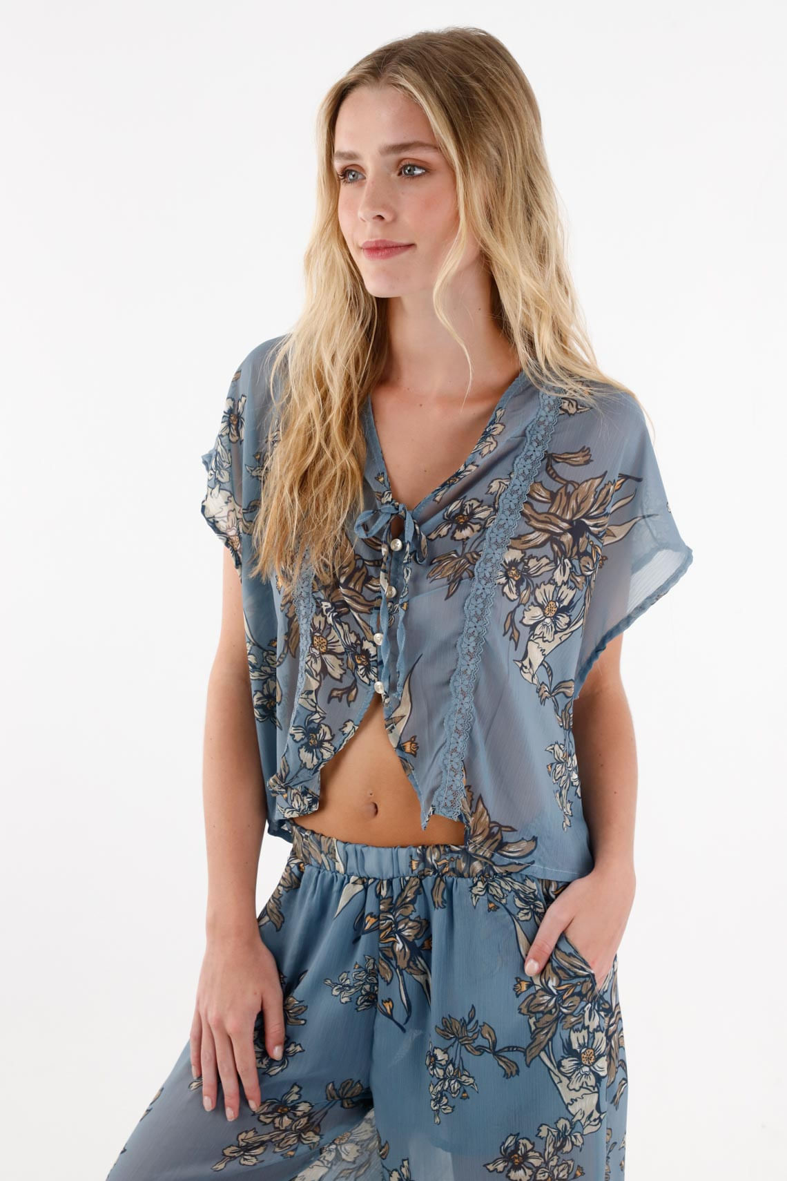 camisas-para-mujer-topmark-azul