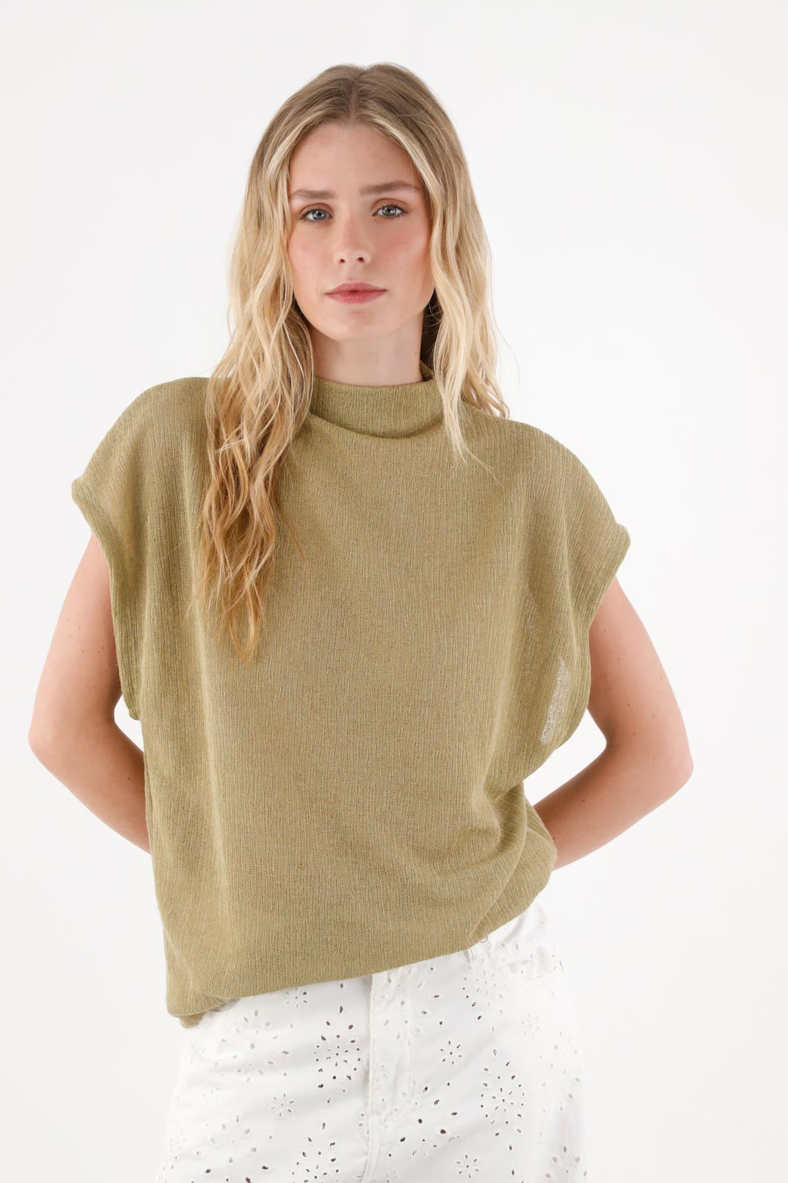 tshirt-para-mujer-topmark-verde