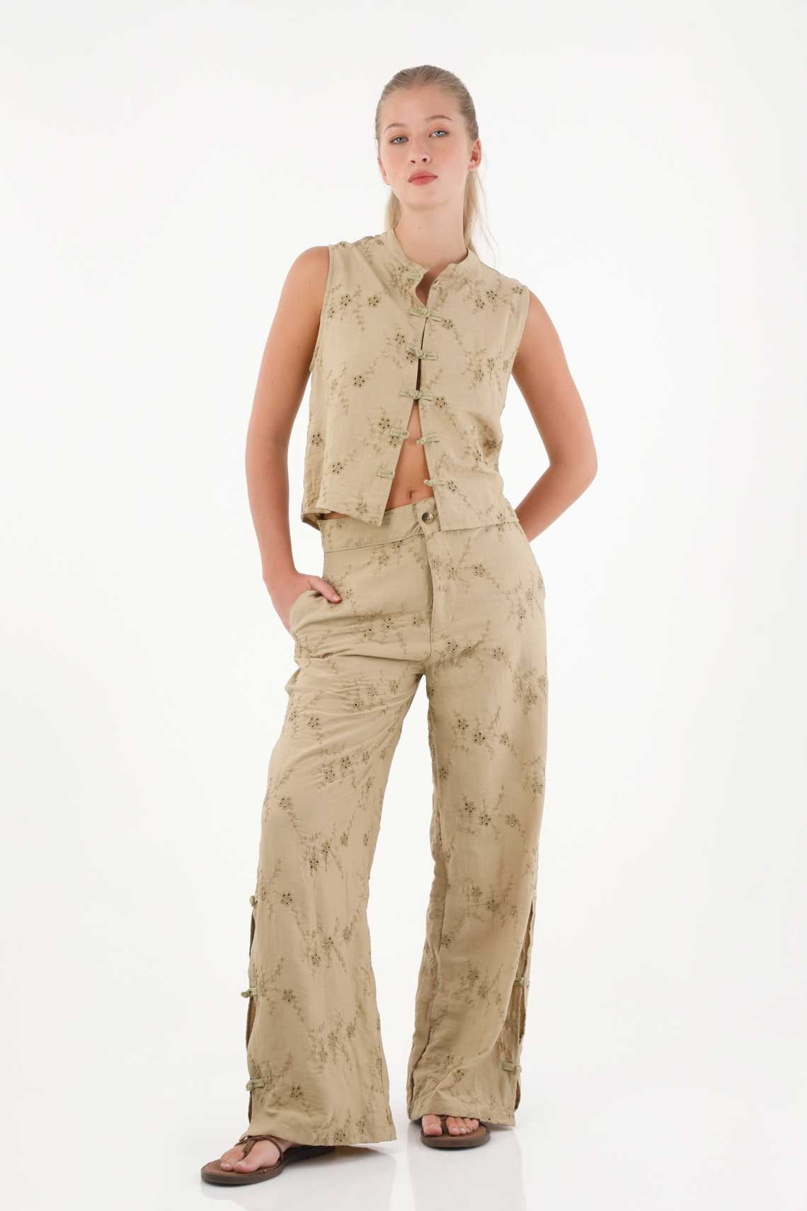 chaleco-para-mujer-topmark-verde