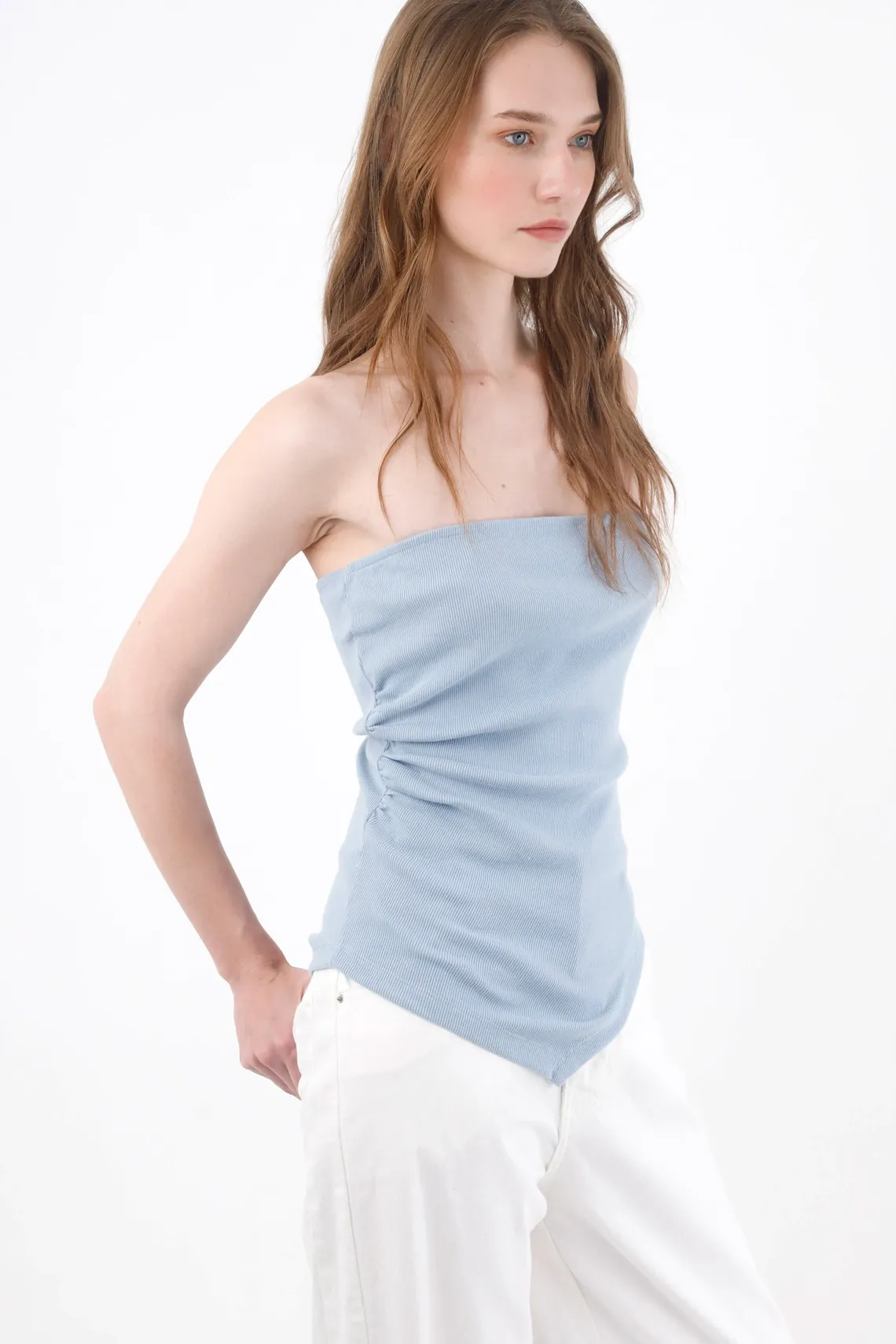 tshirt-para-mujer-topmark-azul