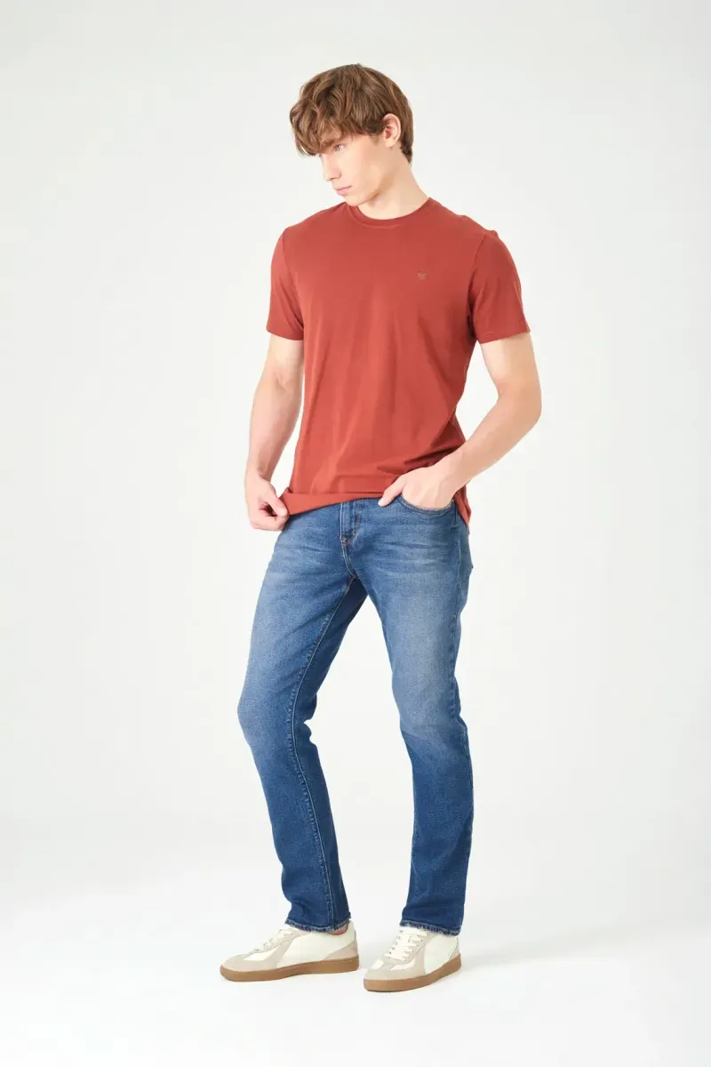 tshirt-para-hombre-tennis-naranja