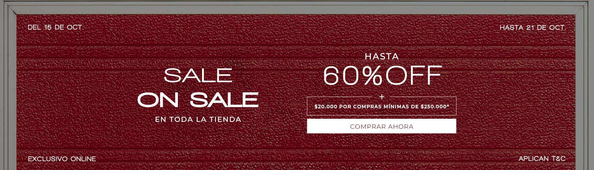 Sale on Sale