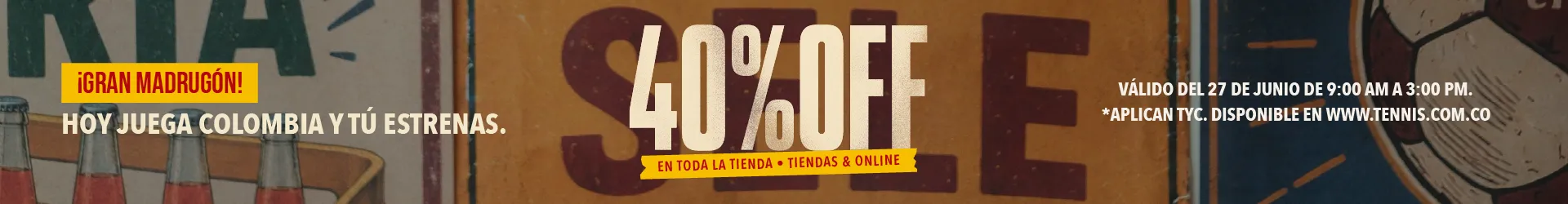 40%Off en toda la tienda
